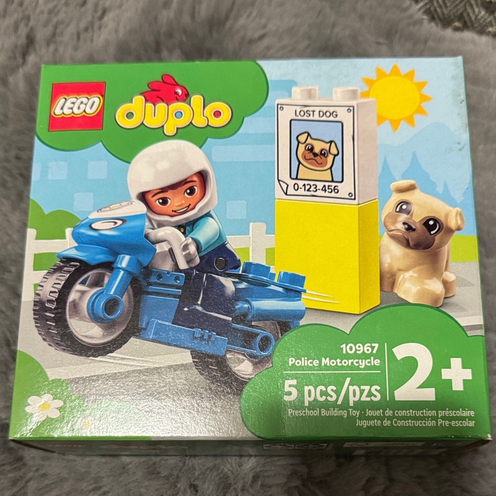 LEGO DUPLO Police Motorcycle Set
